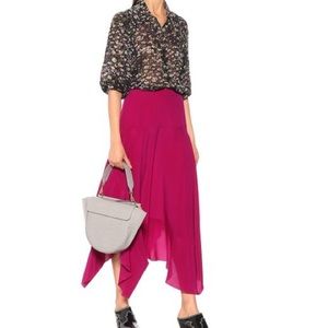 Printed georgette Ganni blouse